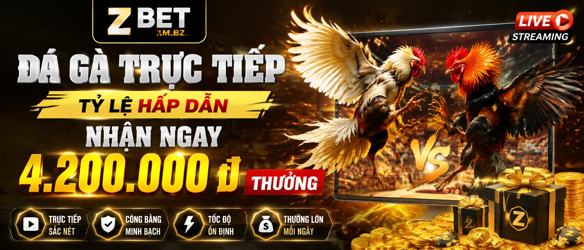 Đá Gà trực tiếp trên mobile