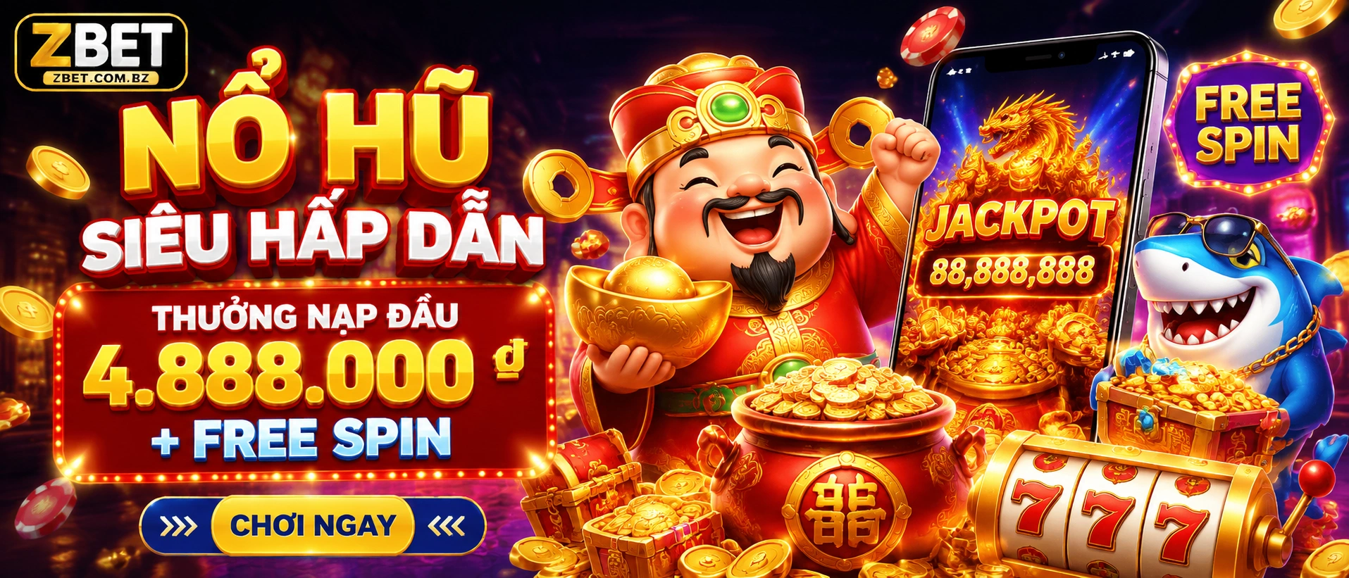 Slot game jackpot và bonus