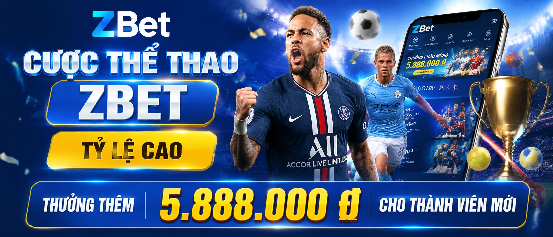 Bố cục thể thao trên nền giao diện tối hiện đại